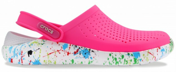 Сабо LiteRide Electric Pink/Almost White Print