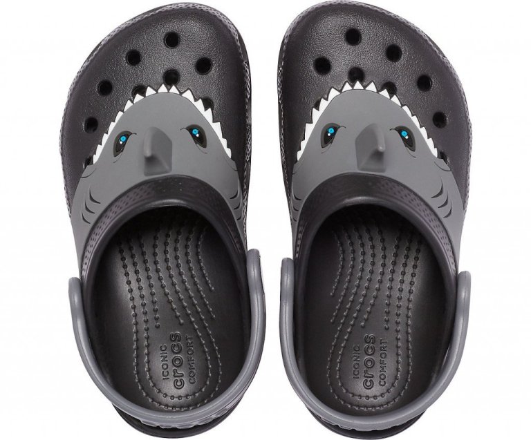Сабо Kids Fun Lab Classic I AM Shark Black