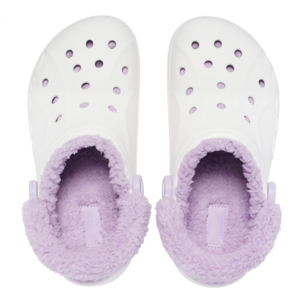 30228413 Сабо Baya Lined Fuzz-Strap White/Lavender