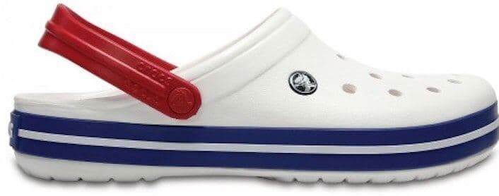 Сабо Crocband White/Blue