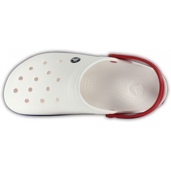 Сабо Crocband White/Blue