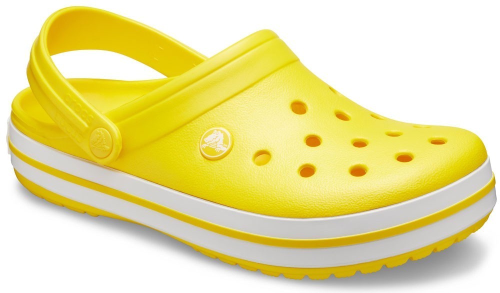Сабо Crocband Lemon/White