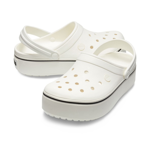 356357357357 Сабо Crocband Platform White