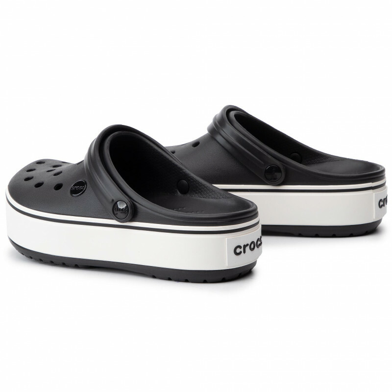 Сабо Crocband Platform Black/White
