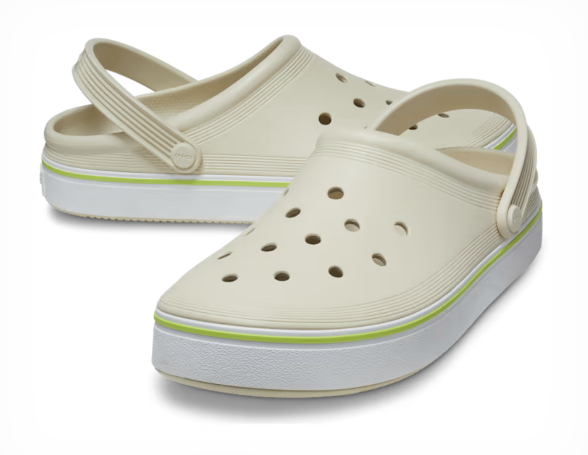 Сабо Crocband Off Court Bone