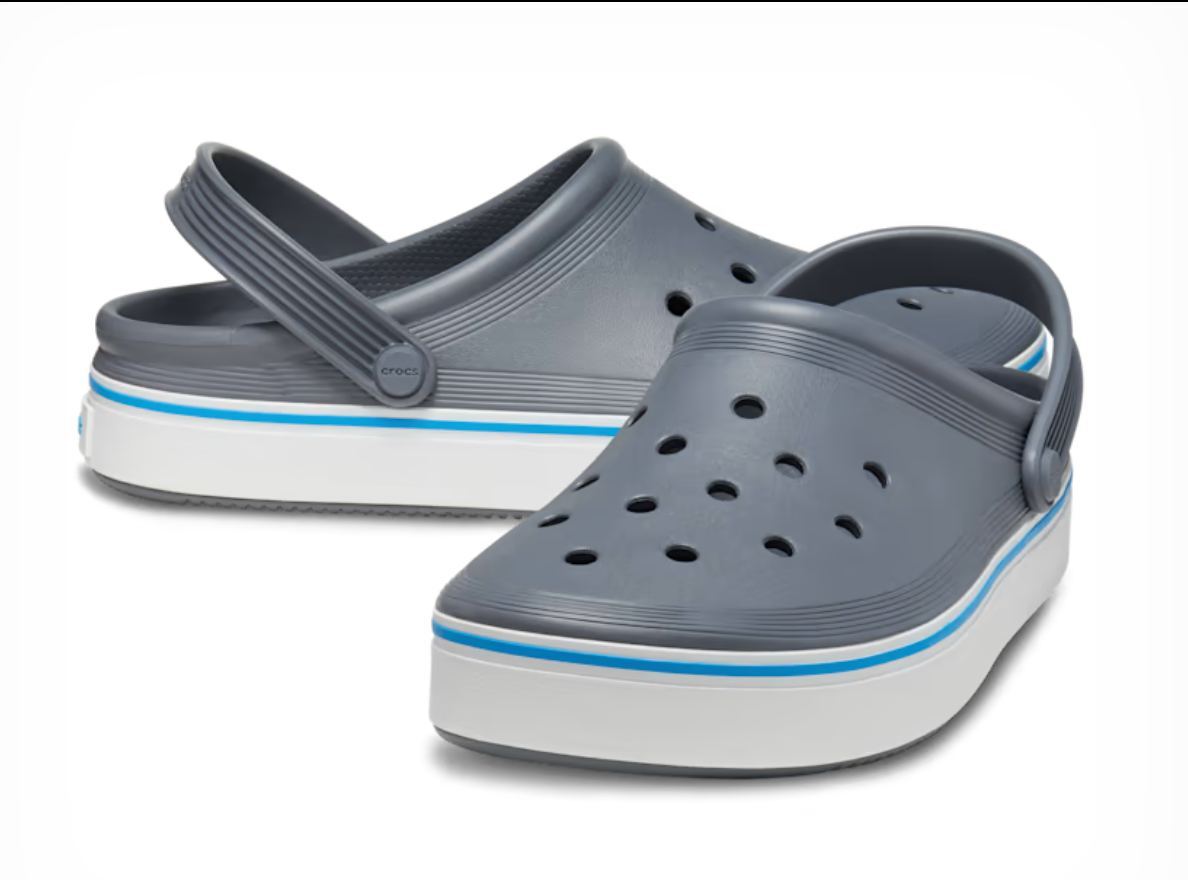Сабо Crocband Off Court Charcoal