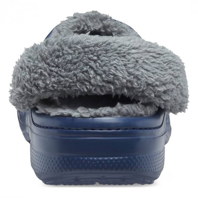 Сабо Baya Lined Fuzz-Strap Navy/Grey