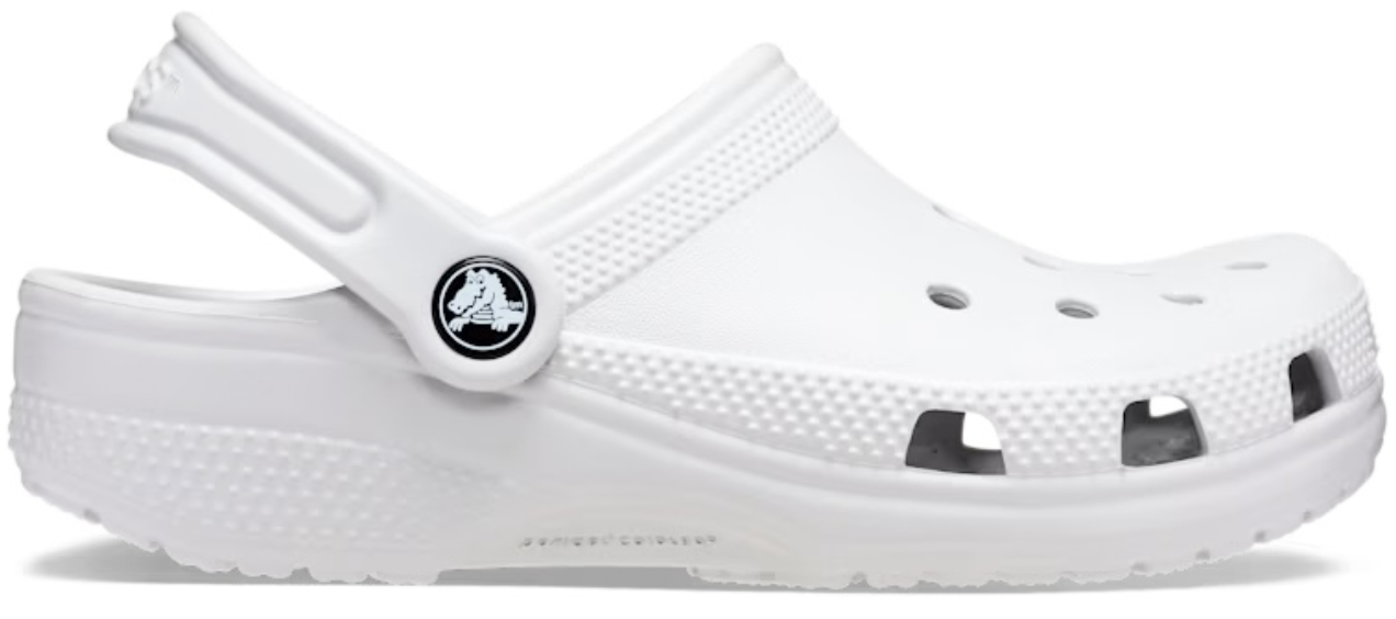 Сабо Kids Classic White