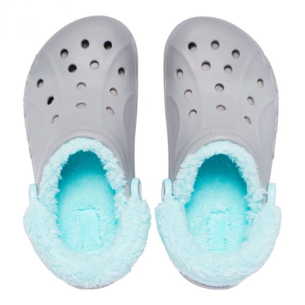 60312748 Сабо Baya Lined Fuzz-Strap Grey/Ice Blue