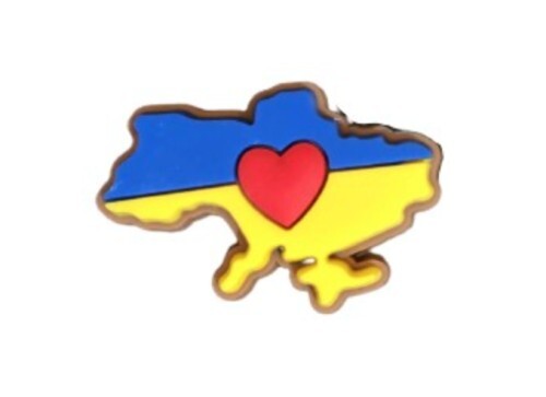Аксесуари для Крокс Серце України