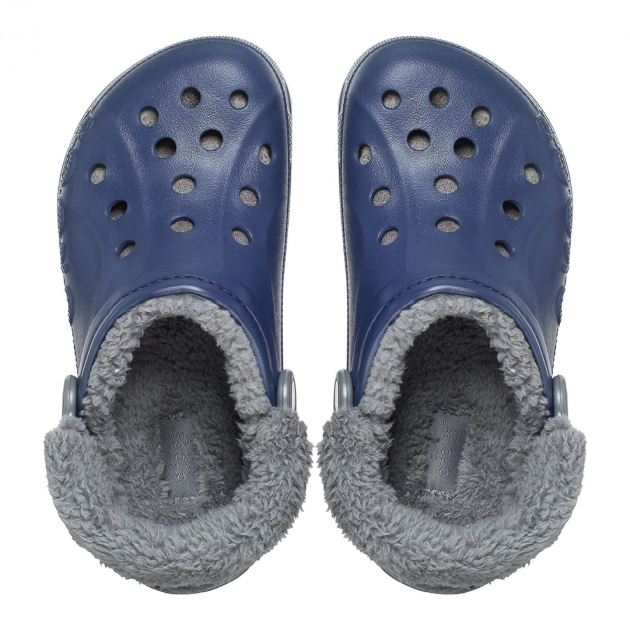 Сабо Baya Lined Fuzz-Strap Navy/Grey