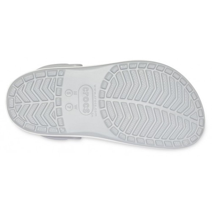 Сабо Crocband Platform Light Grey/Rose
