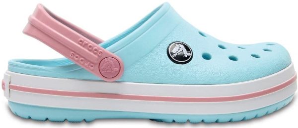 Сабо Kids Crocband Ice Blue/White