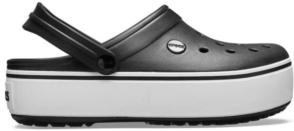 Сабо Crocband Platform Black/White