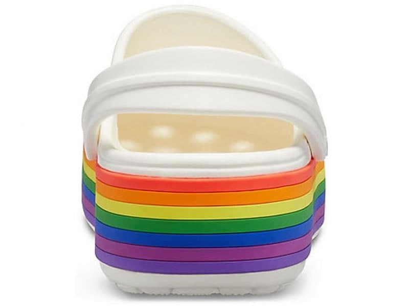 Сабо Crocband Platform Rainbow