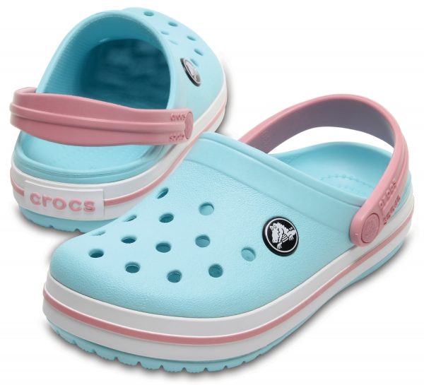 product-Crocband-Kid Сабо Kids Crocband Ice Blue/White