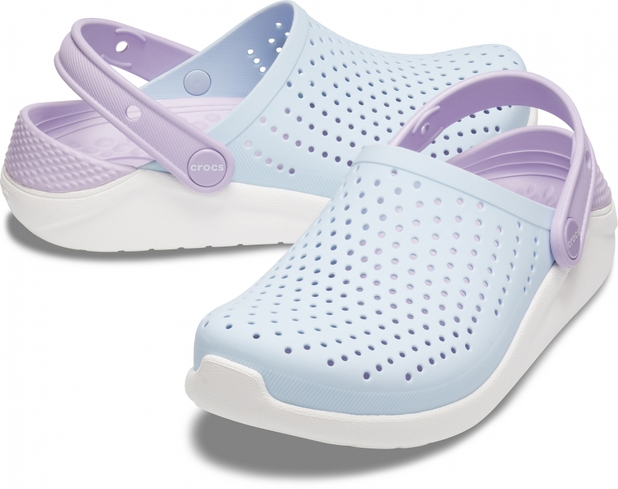 Kids LiteRide Clog Mineral Blue / White Дитячі Сабо Крокс атр. 205964 - Image 2