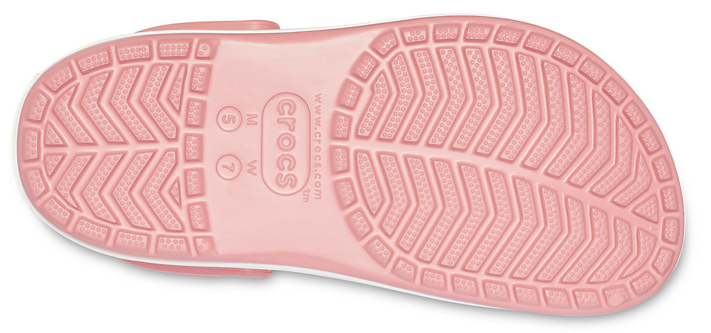 Сабо Crocband Platform Blossom/White